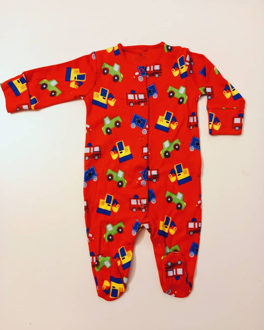 Cars Themed Sleepsuit