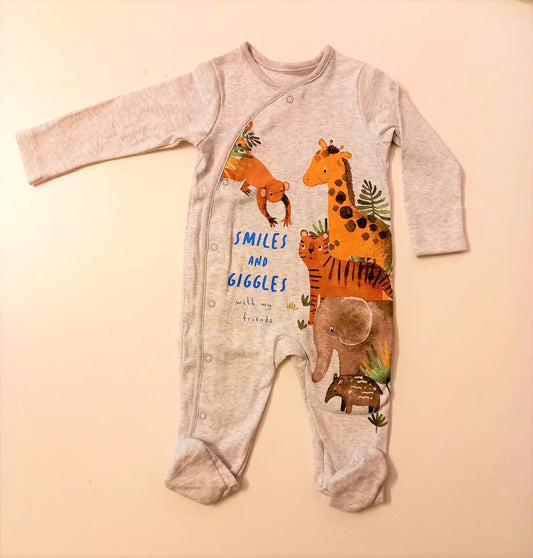 Safari Animals Sleepsuit