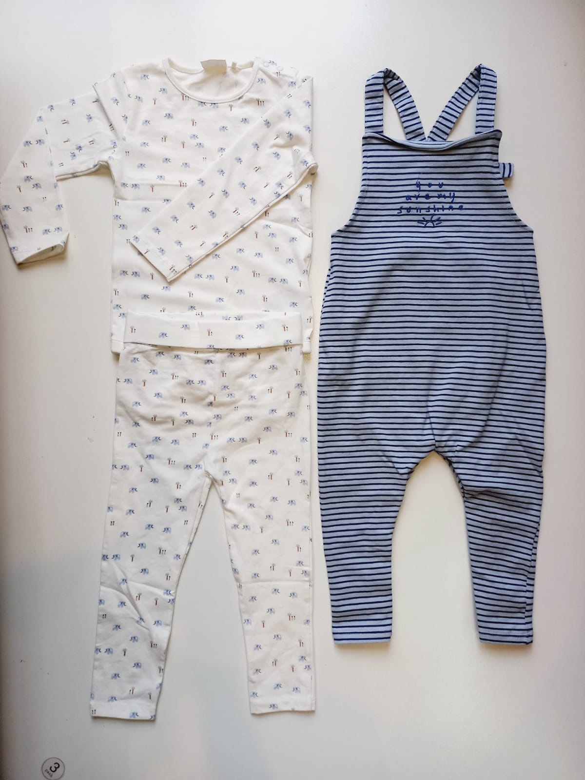 NEXT Dungarees and Bodysuit ,Trouser Set