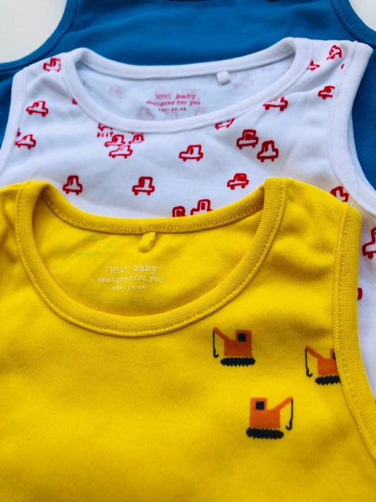 NEXT Pack of 3 Sleeveless Bodysuits