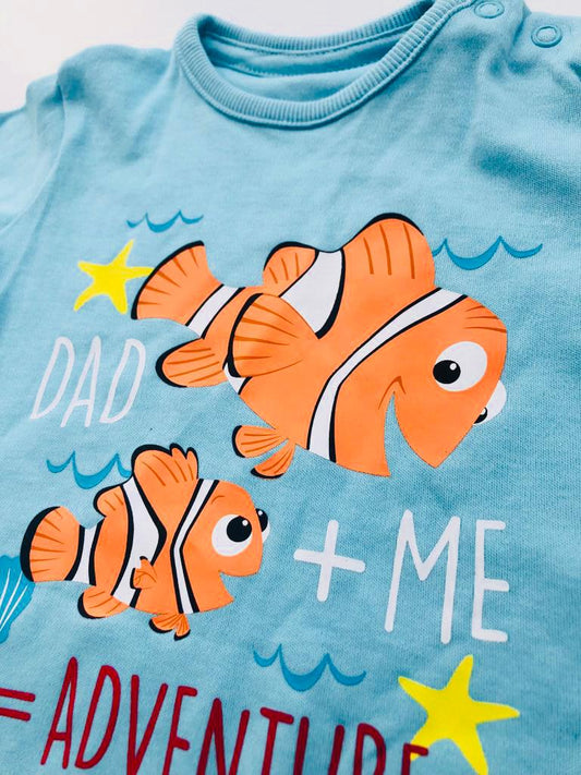 Nemo Themed Romper