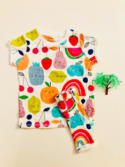 NEXT Fruits Themed PJ Set