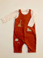 Giraffe Themed Dungaree