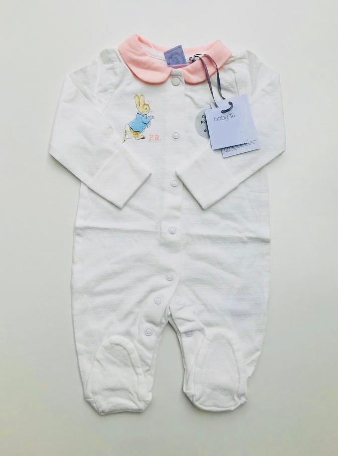 Tu Rabbit Themed Sleepsuit