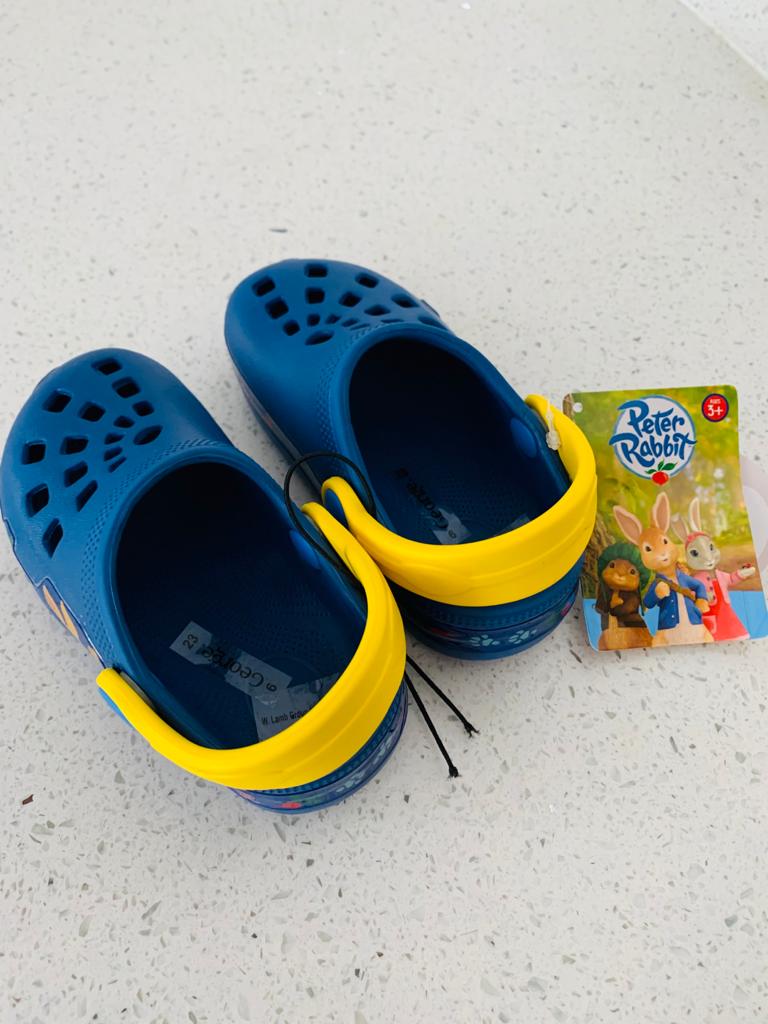 Blue Peter Themed Crocs