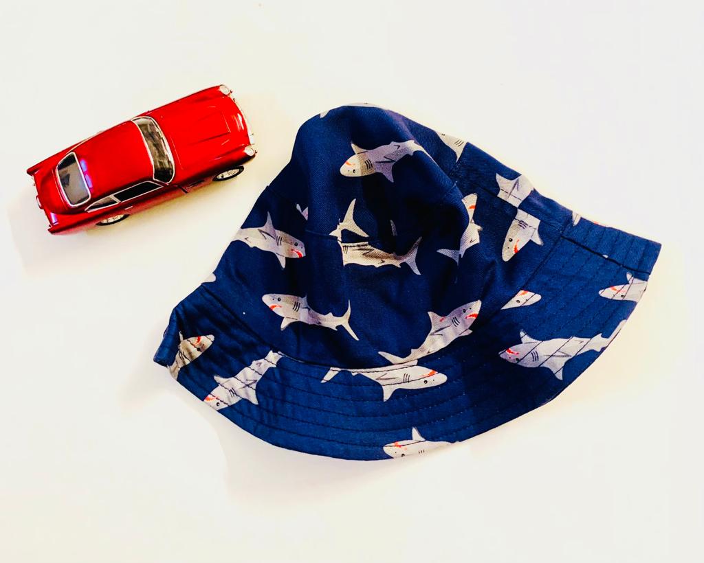 NEXT Blue Sharks Summer Hat