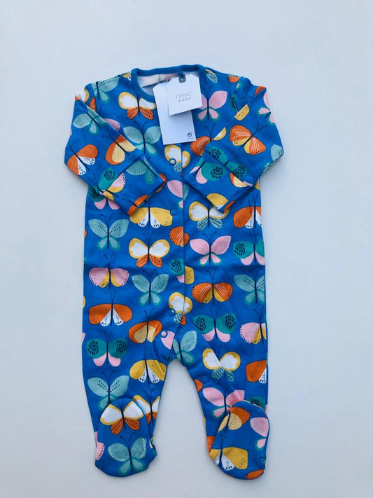 Next Butterflies sleepsuit