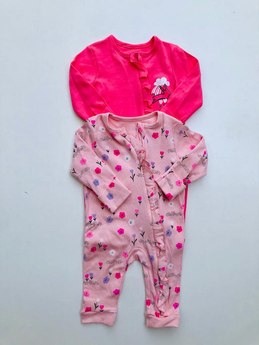 Geroge pack of 2 Sleepsuits