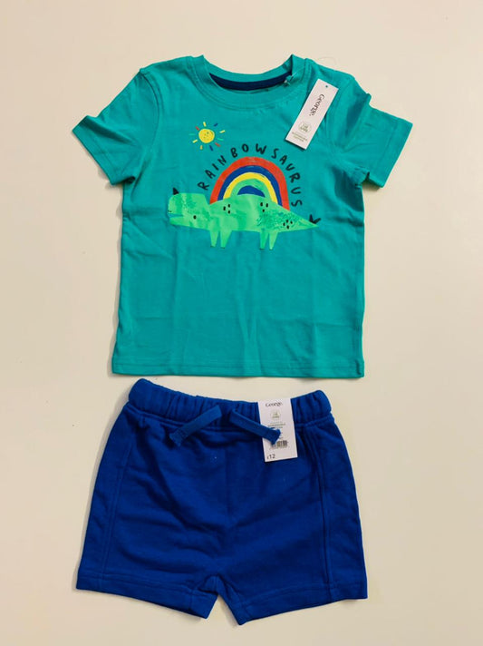 George Shirt & Shorts Set