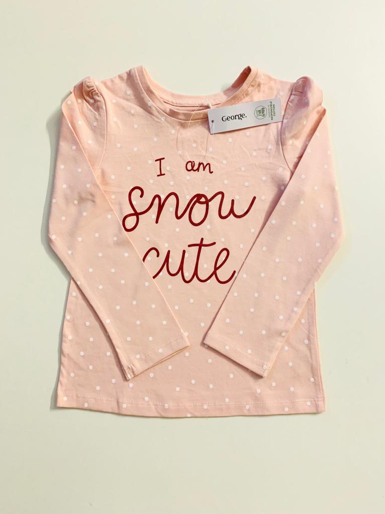George "I am Snow Cute" Shirt