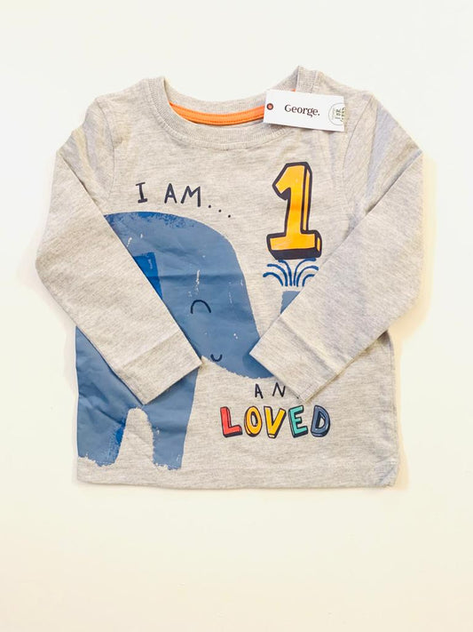 George " I am 1 and Loved" Shirt