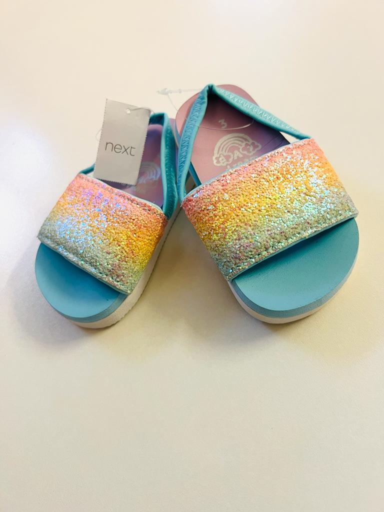 NEXT Glittery Slippers