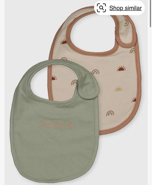 Pack of 2 Bibs