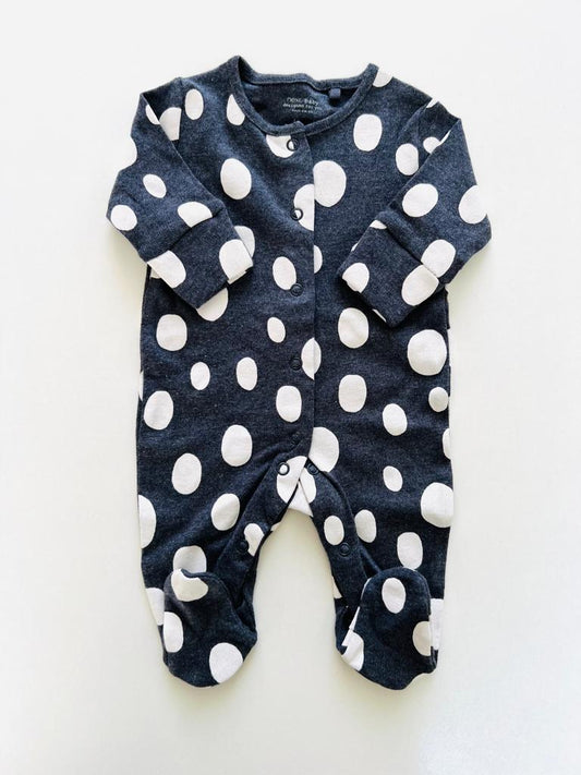 Next Grey Sleepsuit