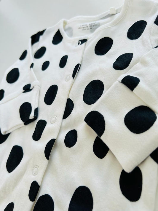 NEXT Polka dot Sleepsuit