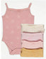 George pack of 5 strappy Bodysuit