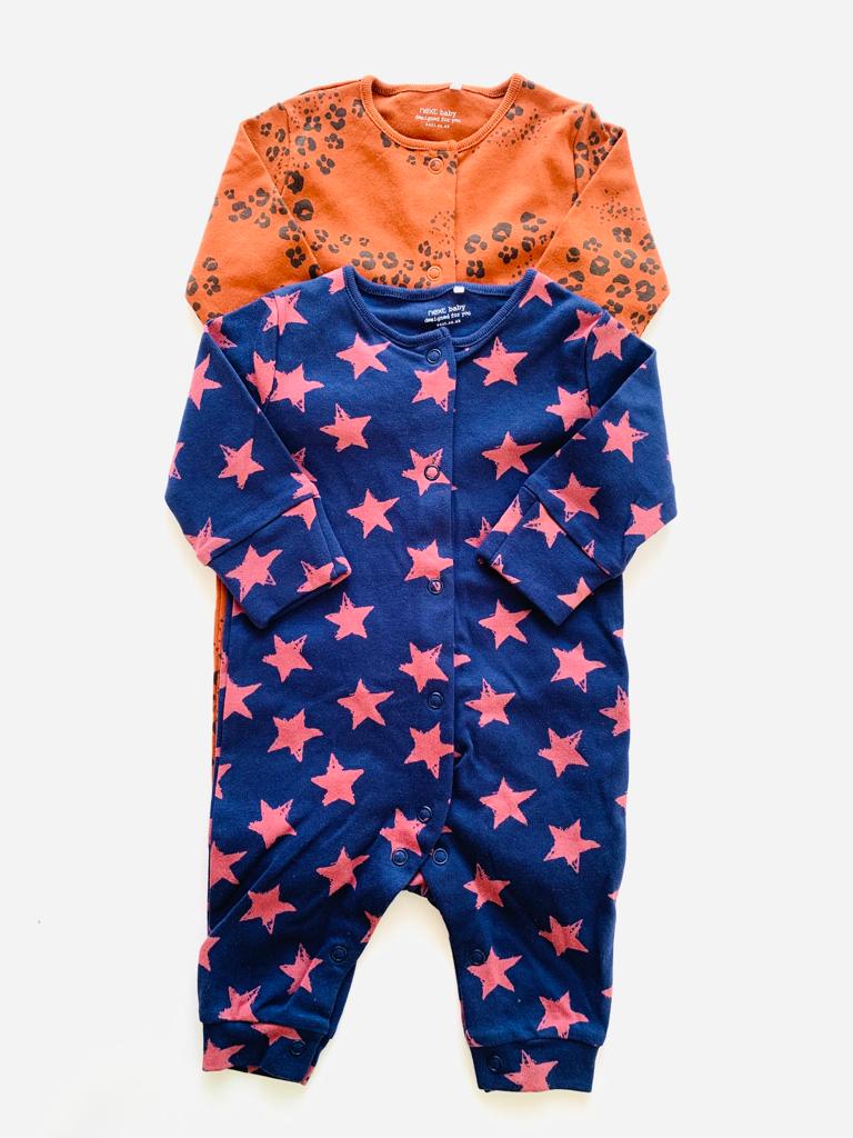 NEXT Pack of 2 Footless Sleepsuits