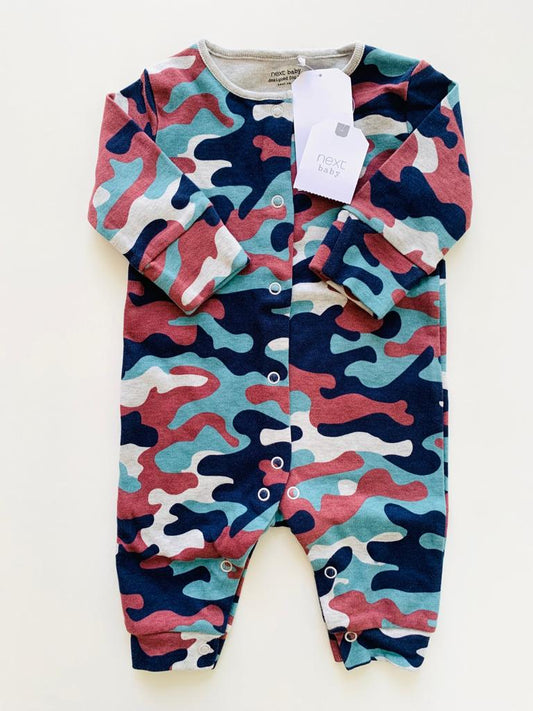 NEXT Camouflage Footless Sleepsuit