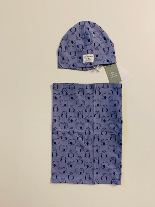 H&M swaddle sheet and cap set