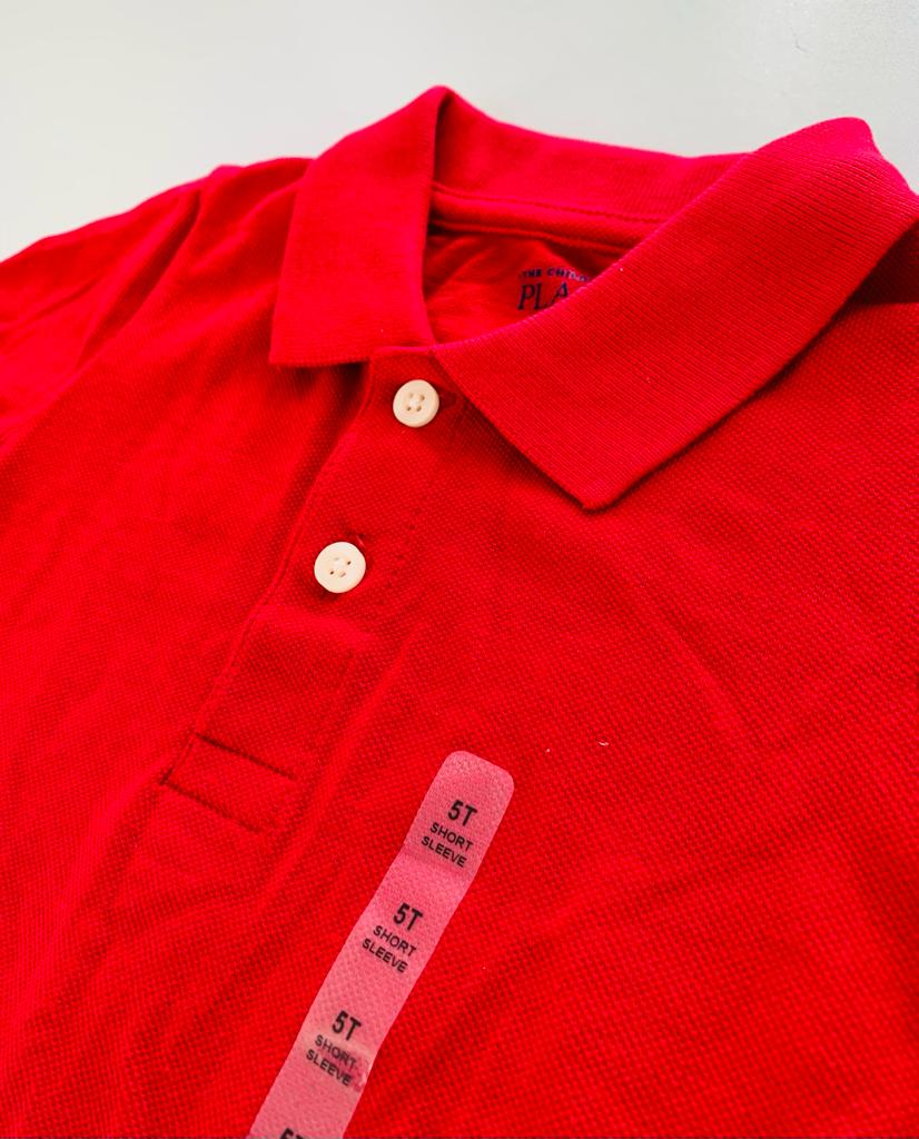 Children's Place Polo Red Shirt