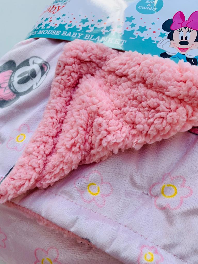 Disney Baby Minnie Faces Blanket