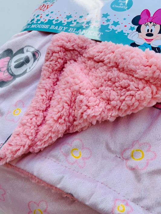 Disney Baby Minnie Faces Blanket