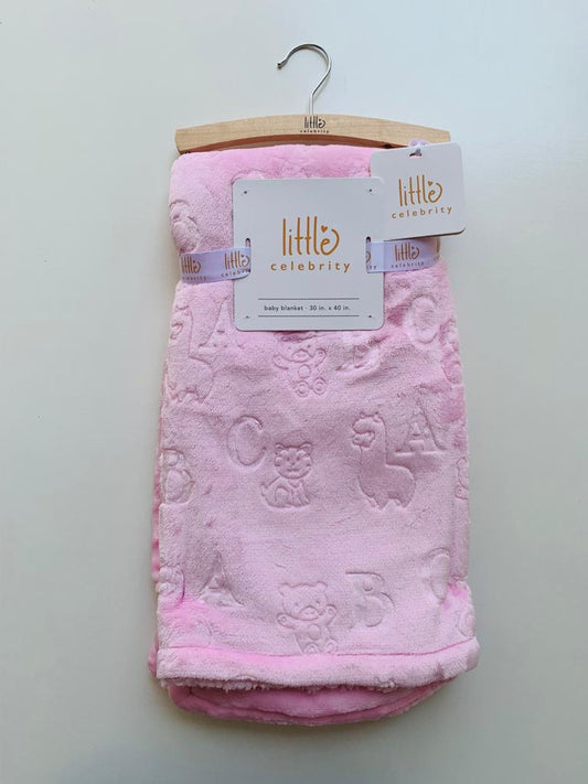 Baby pink blanket