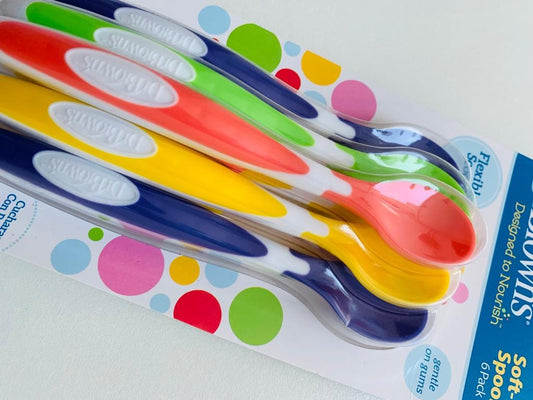 Pack of 6 Soft Tip Spoon