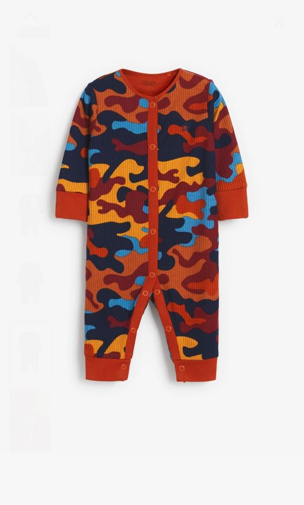 Next Ribbed Sleepsuit