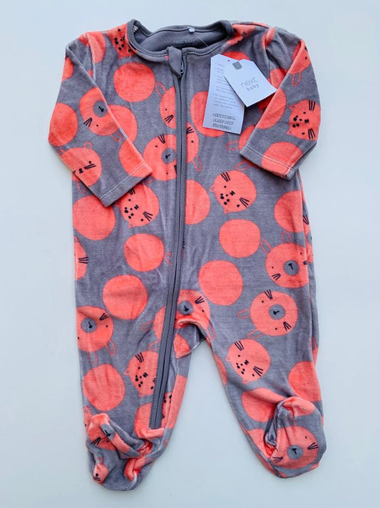 Next Fleeced Sleepsuit