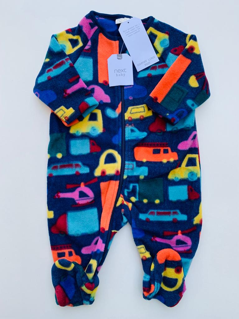 Next Fleeced Sleepsuit