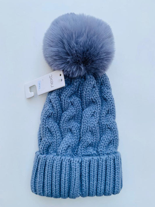 Next Knitted Blue Cap