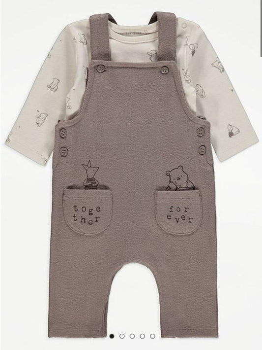 George 2Pc Set Dungarees