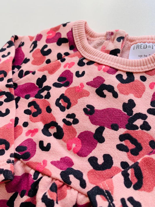 Fred & Flo Pink Sweat Frock