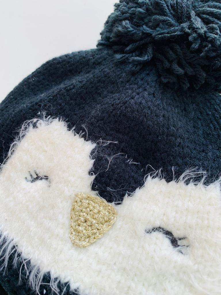 Next Knitted Penguin Cap