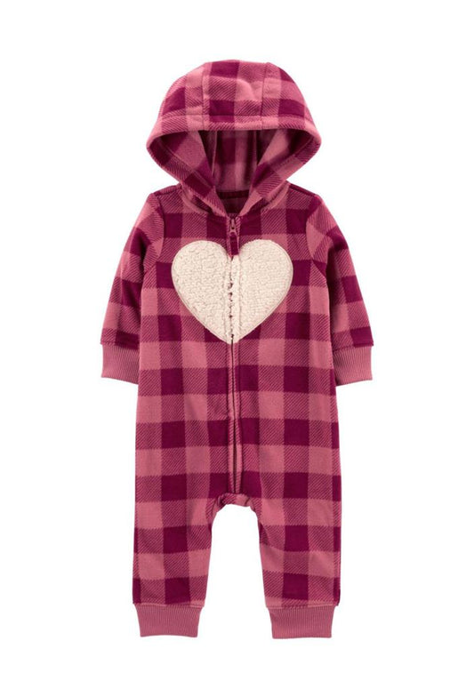 Carter's  Footless Hooded Sleepsuit