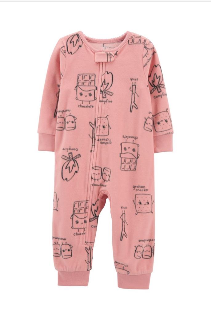 Carter's Fleeced Zipped Sleepsuit