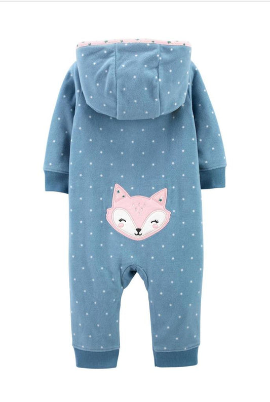 Carter's  Footless Hooded Sleepsuit