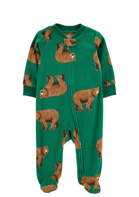 Carter's Fleeced Zipped Sleepsuit