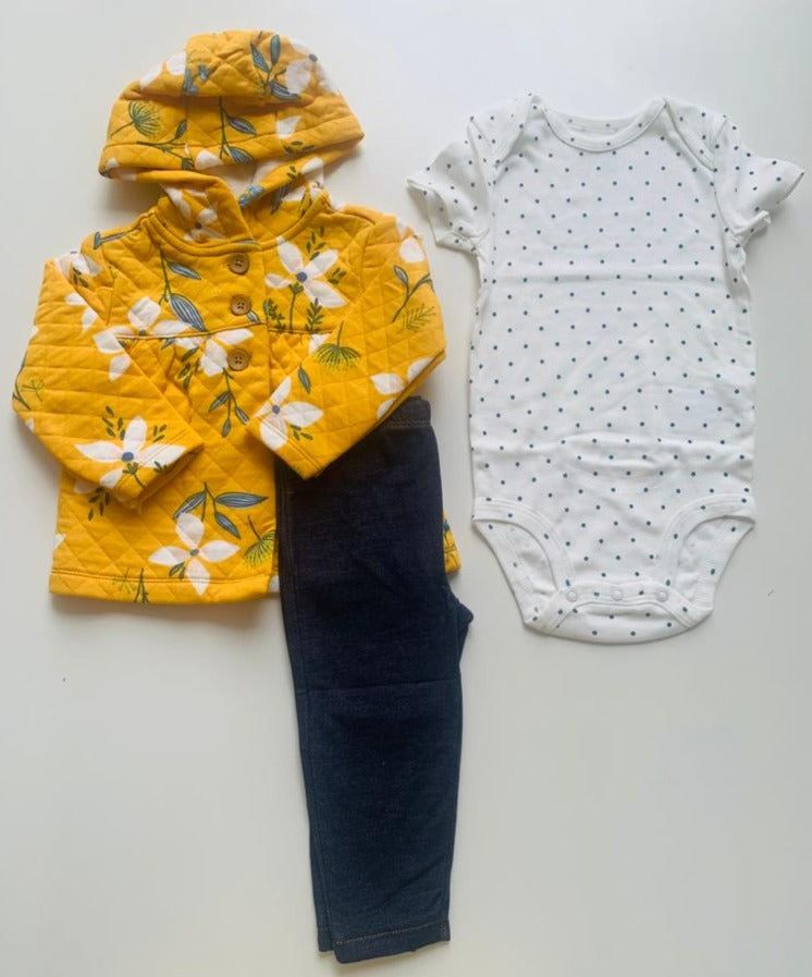 Carter's 3 Pc Quilted Set