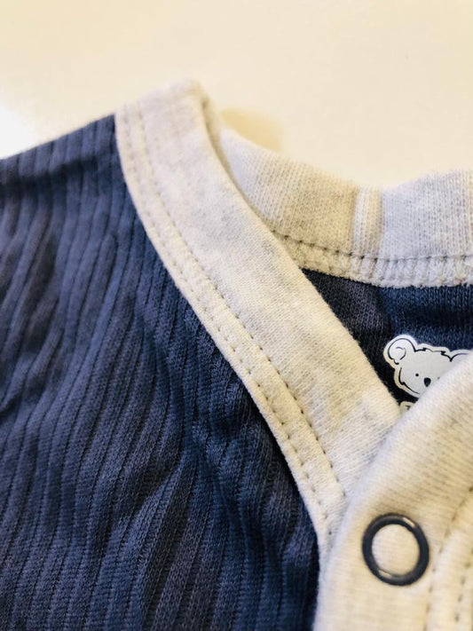 KoalaBaby Ribbed Sleepsuit