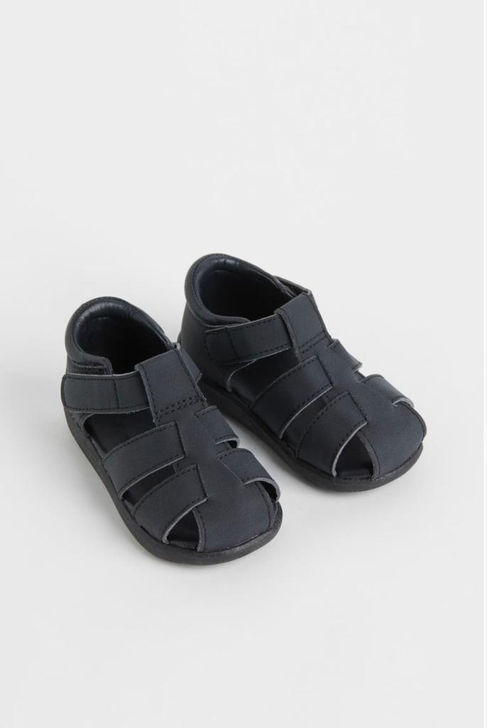 H&M  Black  Sandals