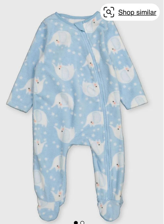 TU  Fleeced Sleepsuit