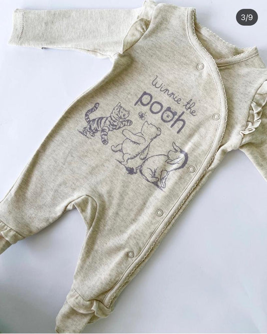 George "Winnie the Pooh" Themed Sleepsuit