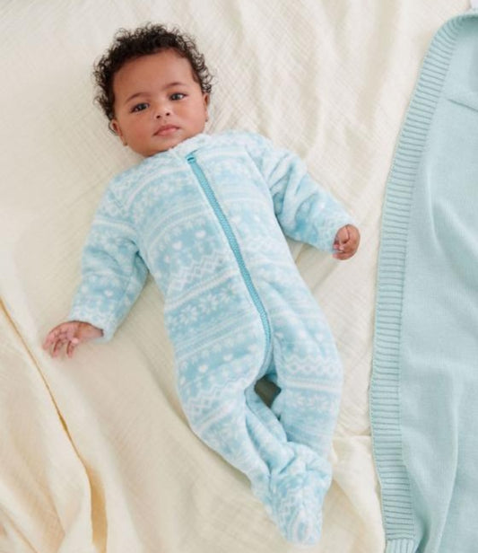 NEXT Fleeced Sleepsuit