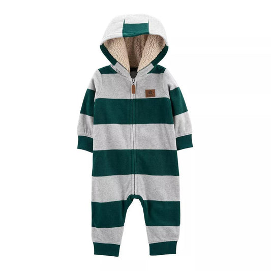 Carter's Fleeced Sleepsuit with Hoodie