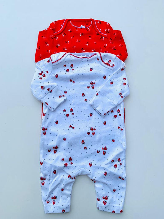 Next Pack of 2 footless Sleepsuits