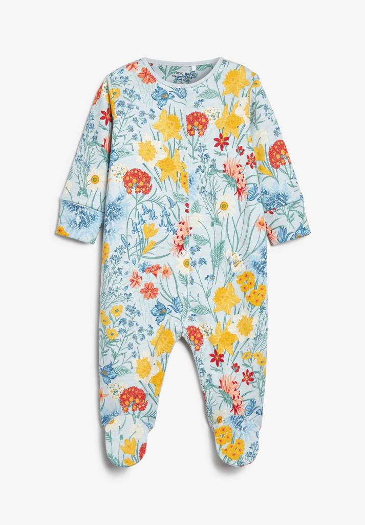 Next Floral Themed Sleepsuit