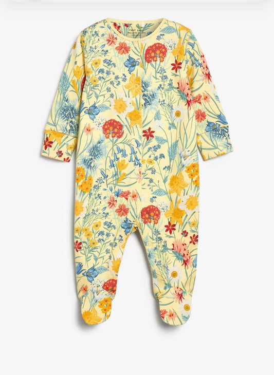 Next Floral Themed Sleepsuit