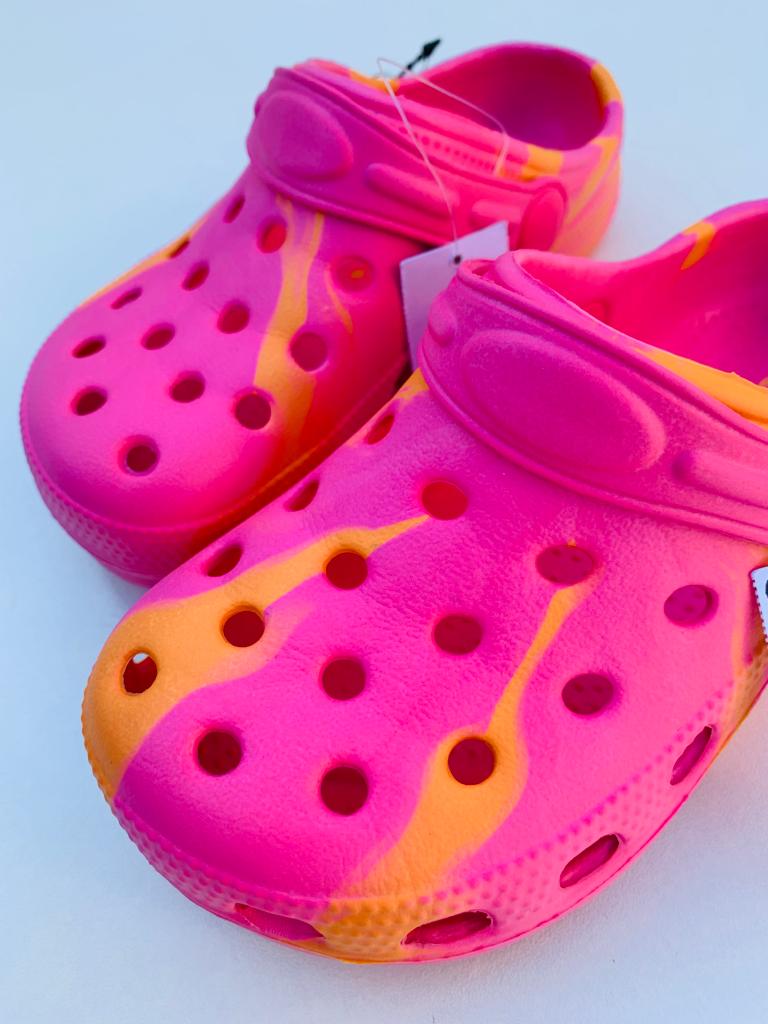 Next Pink Crocs